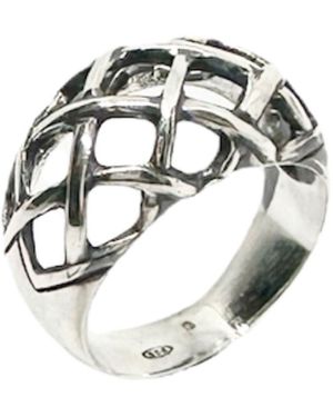 Tg-Jewellery by Tamara Gervasio The Woven Dome Ring - Metallic