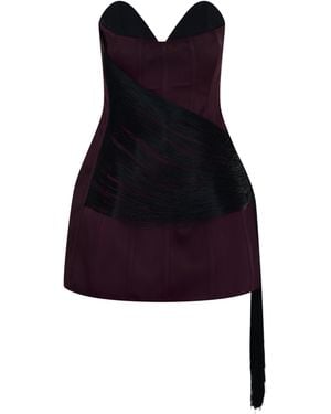 burgundy halter neck maxi dress ASTR the Label Halley Dress in Purple