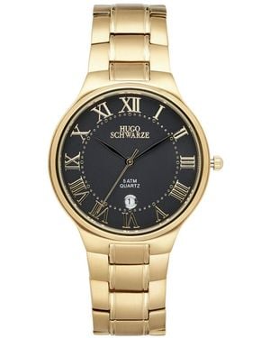 Bermuda Watch Company Hugo Schwarze Kahlo & Bracelet Watch - Metallic