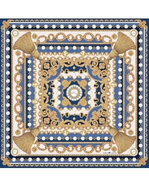Emily Carter The Pearl Baroque Neckerchief - Metallic