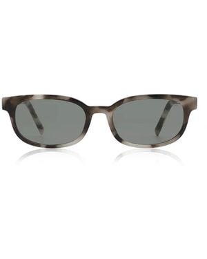 A.Kjærbede Charlie Sunglasses Cookie Dough - Grey