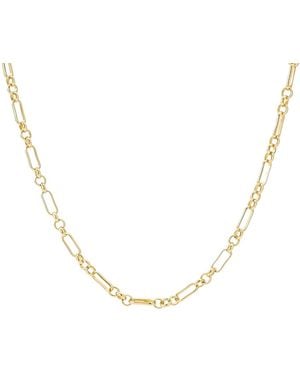 Nazzar Link Chain Necklace - Metallic