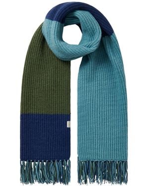 Komodo Alexa Oversized Wool Scarf - Blue