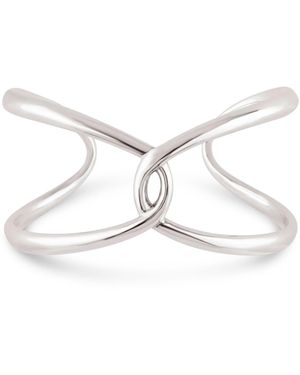Dinny Hall Twist Open Cuff - White