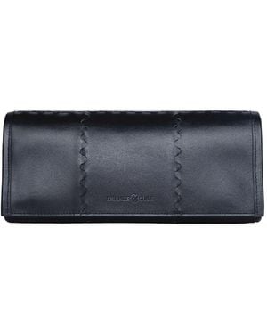 Orange Cube Mosaic Shoulder Bag - Blue
