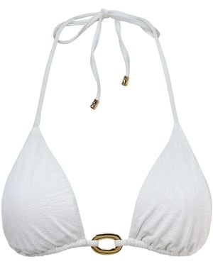 Baíah Halo Bikini Top - White