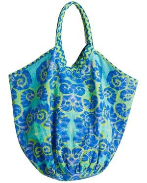 Casa Atelier by Ferdinando Fusco Leucotea Maxi Bag - Blue