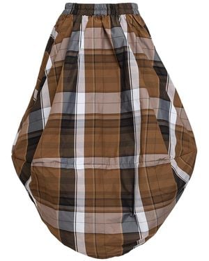 Bianca Popp Balloon Skirt - Brown