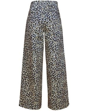 My Pair Of Jeans Neutrals Opium Wide-Legs Jeans - Grey