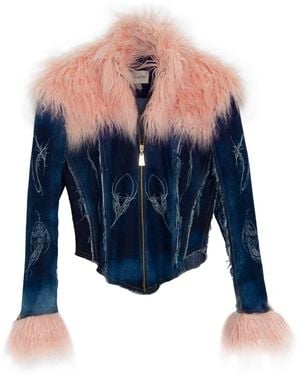 Paloma Lira Julianna Denim Jacket - Blue