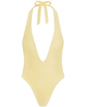 Aja Swimline Nerina One Piece Swimsuit - Yellow