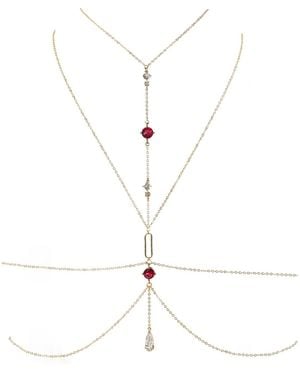 Studio Baloge Lumina Drama Body Chain - White
