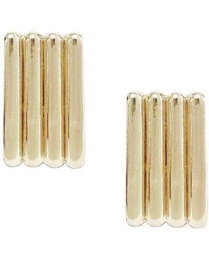 Maison De Gala Starlight Charm Huggie Earrings - Metallic