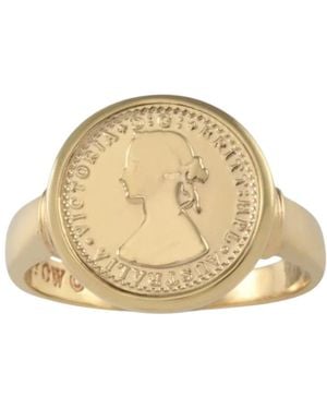 Von Treskow Mini Coin Ring - Natural