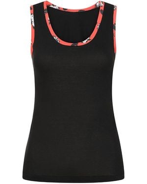 Sophie Cameron Davies Cotton Vest Top - Black