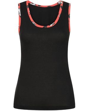 Sophie Cameron Davies Cotton Vest Top - Black