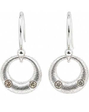 Zoe Alexandria Jewellery Demilune Earrings - Metallic