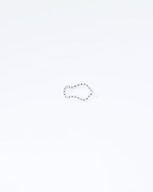 Inari Jewellery Ebb & Flow Stacking Ring - White