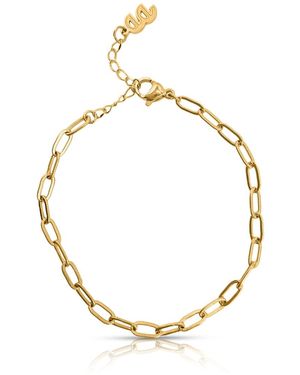 Evie Jewelry Laneway Chain Bracelet - Metallic