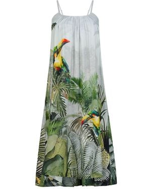 DHARA SHETH DUBAI Wild Wings Bird - Green