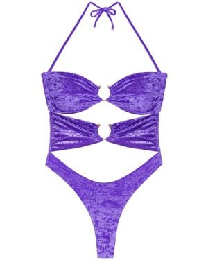 Perilla Lingerie On The Beach One Piece - Purple