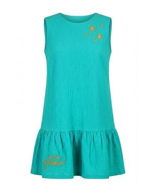 King Naked Deep Night Dress - Blue