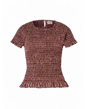 Par Y Escala Sl Matilda T-Shirt - Brown