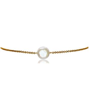 Marquise Swim Necklace - White