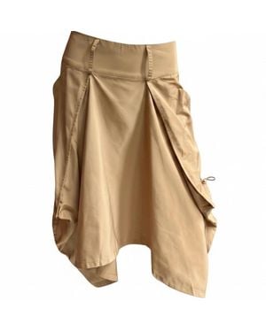 SNIDER Neutrals Stem Skirt - Natural