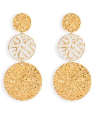 Lavani Jewels Geyser Earrings - Metallic