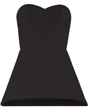 Vestiaire d'un Oiseau Libre Corset Mini Dress - Black