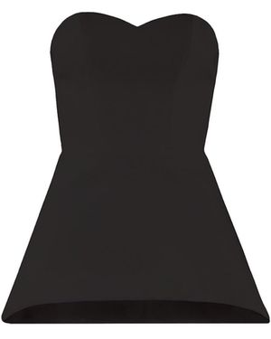 Vestiaire d'un Oiseau Libre Corset Mini Dress - Black