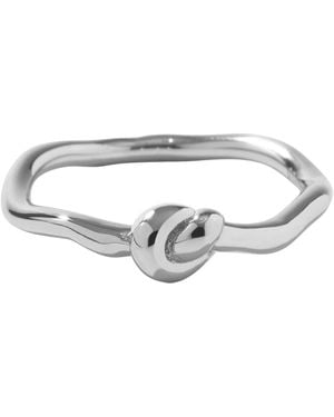 Muru Eternity Knot Ring - Metallic