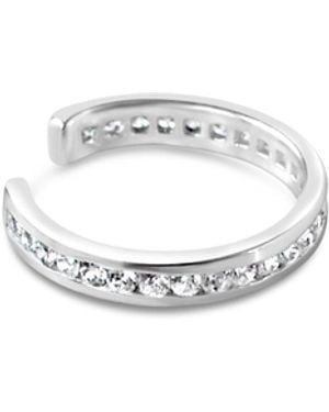 Glamrocks Jewelry Pavé Ear Cuff - Metallic