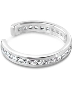 Glamrocks Jewelry Pavé Ear Cuff - Metallic