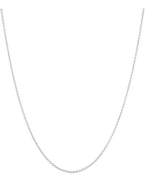 Zohreh 16" Cable Chain 9K - Metallic