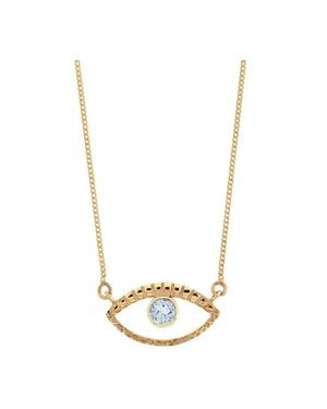 Charlotte's Web Jewellery Eye Of Intuition Vermeil Necklace - Metallic