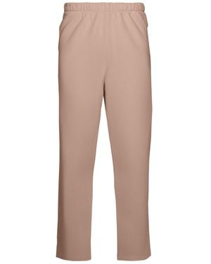 Ocio Leisurewear Neutrals Straight Leg Pant - Natural