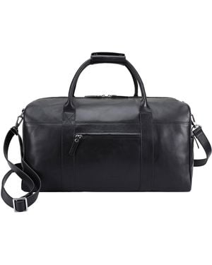 Paul Costelloe Andes Leather Holdall Bag - Black