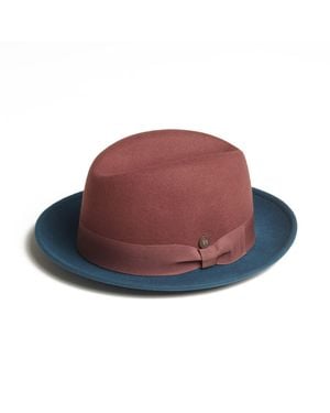 Dasmarca Hats Gangstar Felt Hat - Red
