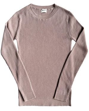 Mabli Neutrals Magnus Skinny Rib - Grey