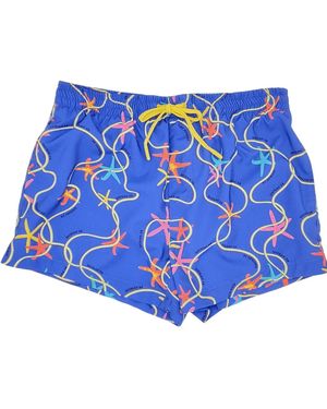 SHOKAN 28 Swim Trunks Starfish - Blue