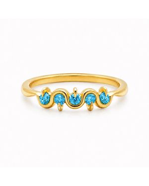 Belinda Jewelz Swiss Topaz Wavy Multi - Multicolour