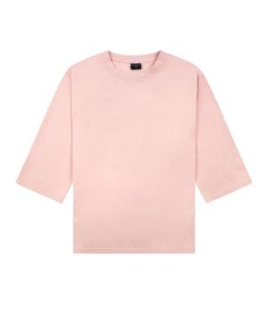 Rave on Trend Oversized Essential Tee - Pink