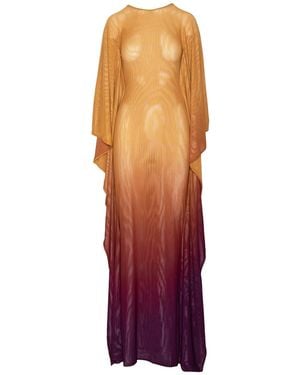 Ofuure Sol Kaftan Dress - Purple
