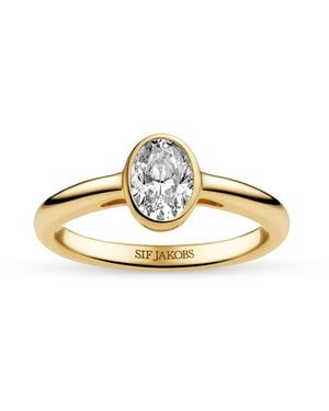Sif Jakobs Jewellery Ring Sardinien Ovale Piccolo - Metallic