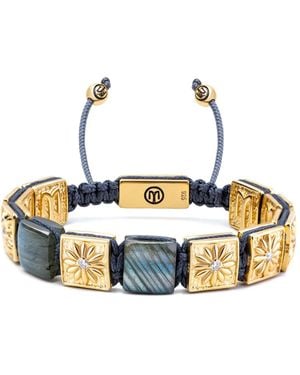 Mahigan Macrame Bracelet - Metallic