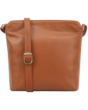 Lloyd Baker Puri Leather Crossbody Bag - Brown