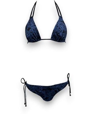 Monzlapur New York Serpent Bikini - Blue