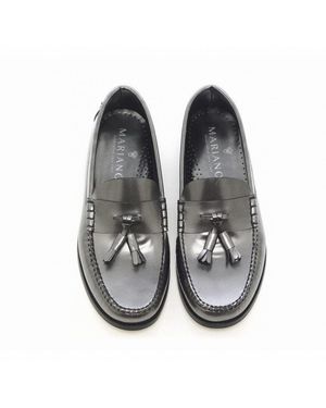 Mariano Shoes Aire Loafers Metal - Black